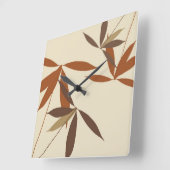 Horloge murale de style japonais (Angle)