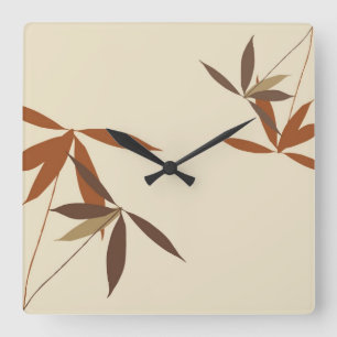 Horloge murale de style japonais