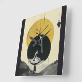 Horloge murale de style unique, Horloge murale (Angle)