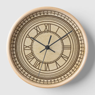 Horloge murale de style vintage