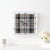 Horloge murale de tartan de Harris (Maison)