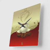 Horloge murale de temps de café (1) (Angle)