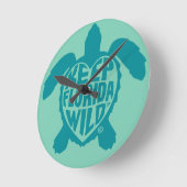 Horloge murale de temps de tortue de mer (Angle)