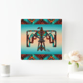 Horloge murale de Thunderbird Tribal (Maison)