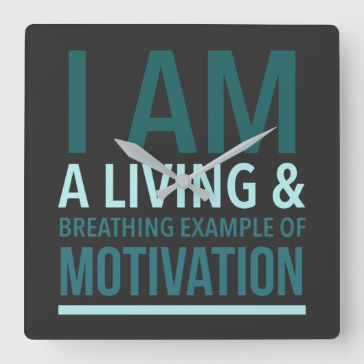 Horloge murale de typographie (Recto)