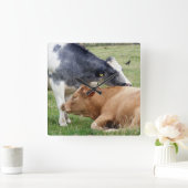 Horloge murale de vaches (Maison)