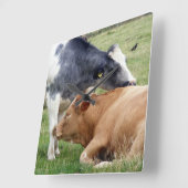 Horloge murale de vaches (Angle)