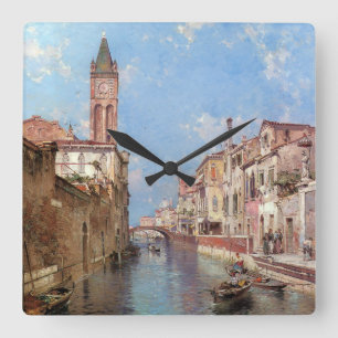 Horloge murale de Venise d'Unterberger
