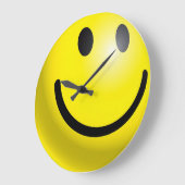 Horloge murale de visage (Angle)