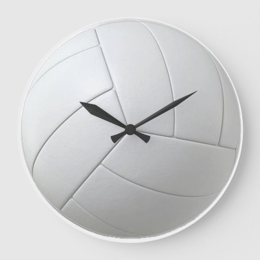 Horloge murale de volley-ball (Recto)