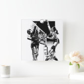 Horloge murale de volley-ball (Maison)