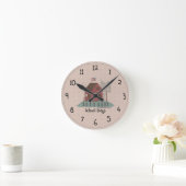 Horloge murale d'école de campagne (Maison)