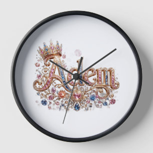 Horloge murale décorative Adam Crown