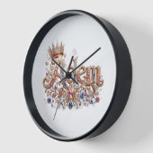 Horloge murale décorative Adam Crown (Angle)