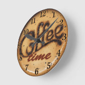 Horloge murale décorative du café (Angle)