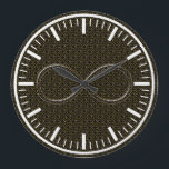 Horloge murale décorative infinie<br><div class="desc">Infinity Symbol design - idéal pour les étudiants,  les mathématiciens,  les professeurs de mathématiques/sciences,  les professeurs,  les chercheurs ou pour tous les types de scientifiques là-bas!</div>