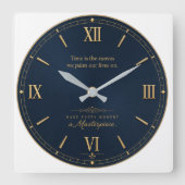 Horloge murale décorative pour designer (Recto)