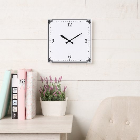Horloge murale décorative pour designer (Salle de lecture)