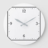 Horloge murale décorative pour designers (Recto)