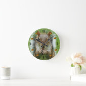 Horloge murale d'écureuil (Maison)