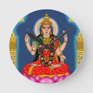 Horloge murale déesse Bhairavi