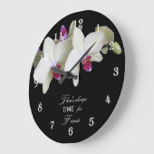 Horloge murale des amis — Heure pour les amis (Angle)