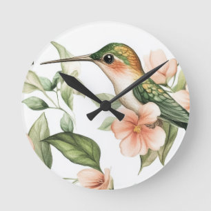 Horloge murale des amis plumes