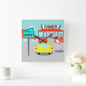 Horloge murale des années 1950 (Maison)