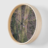 Horloge murale des arbres miroir (Angle)