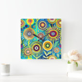 Horloge murale des Dandelions funky (Maison)
