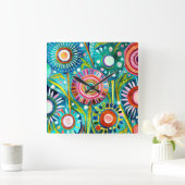 Horloge murale des Dandelions funky (Maison)