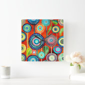 Horloge murale des Dandelions funky (Maison)