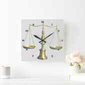 Horloge murale des échelles légales (Maison)