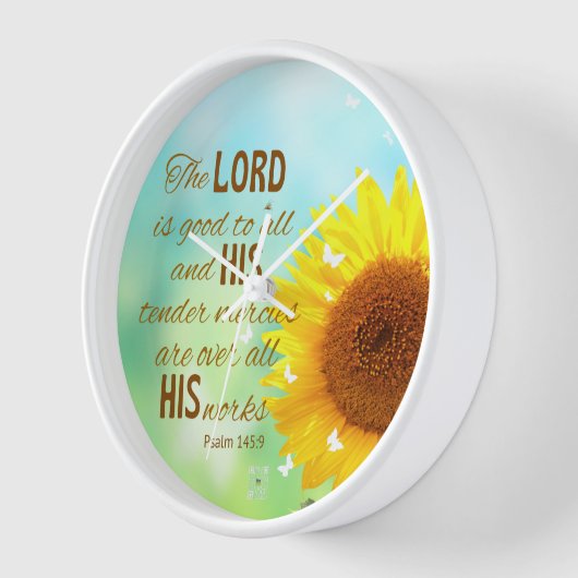 Horloge murale des écritures (Angle)