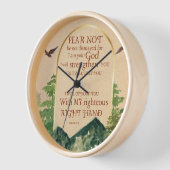 Horloge murale des écritures (Angle)