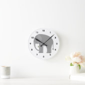 Horloge murale des éléphants (Maison)