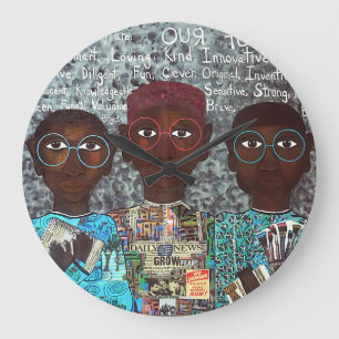 Horloge murale des espèces en péril