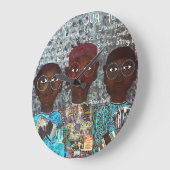 Horloge murale des espèces en péril (Angle)