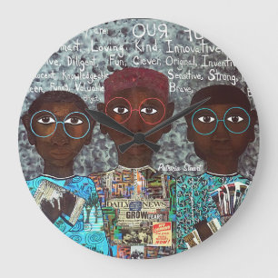 Horloge murale des espèces en péril