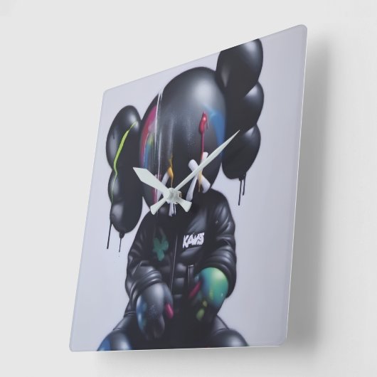 Horloge murale des Kaws (Angle)