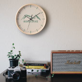 Horloge murale des Montagnes Vertes