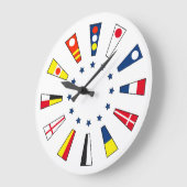 Horloge murale des numéros nautiques (Angle)