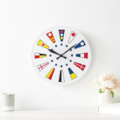 Horloge murale des numéros nautiques (Maison)