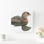 Horloge murale des oiseaux Grebe (Maison)