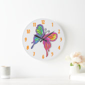 Horloge murale des papillons Waterte (Maison)