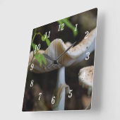 Horloge murale des parapluies de toadstool (Angle)
