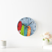 Horloge murale des planches (Maison)