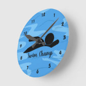 Horloge murale design (Angle)
