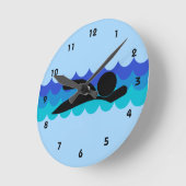 Horloge murale design (Angle)