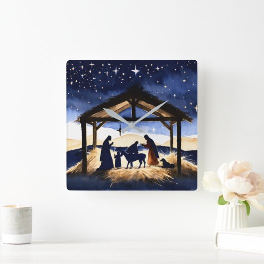 Horloge murale design de lit (Maison)